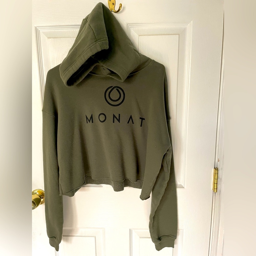 Monat cropped hoodie